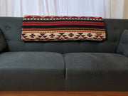 Native Alpaca Blanket | Queen Size | Red Tribal Geometrical Pattern | Outdoor Camping Blanket | Home Decor | Spanish Blanket